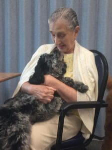 Petland Holds Puppy Therapy at Senior Center