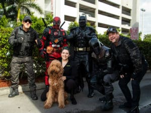 Petland Florida Joins in the Miami Power Team Toy Drive